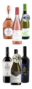Bestel Proefpakket 6 Italiaanse wijnen: rood – wit – rosé bij Casa del Vino